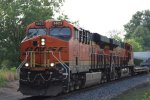 BNSF windmill blade train on the BNSF Beardstown Sub